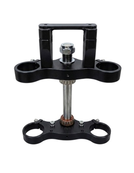 Tijas completas 165mm CNC negras