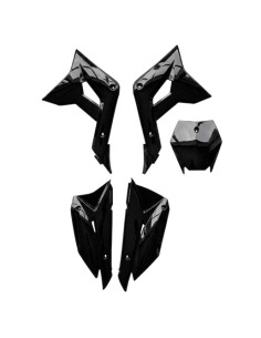 Plasticos nuevo modelo RACER CRF110 Negros 2