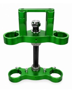 Tijas completas de 165mm en cnc color verde 2