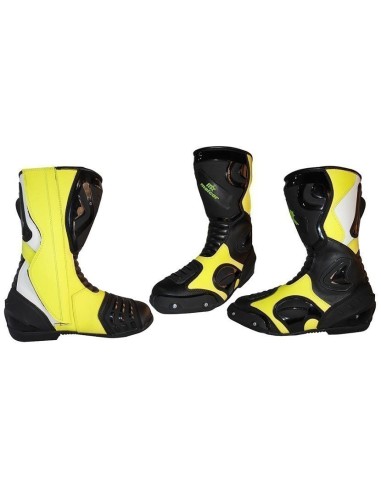 Botas de supermotard fluor