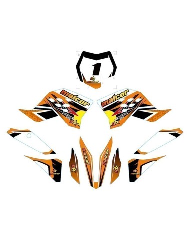 Sticker ktm copy 50cc