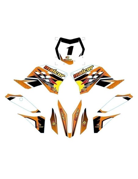 Sticker ktm copy 50cc