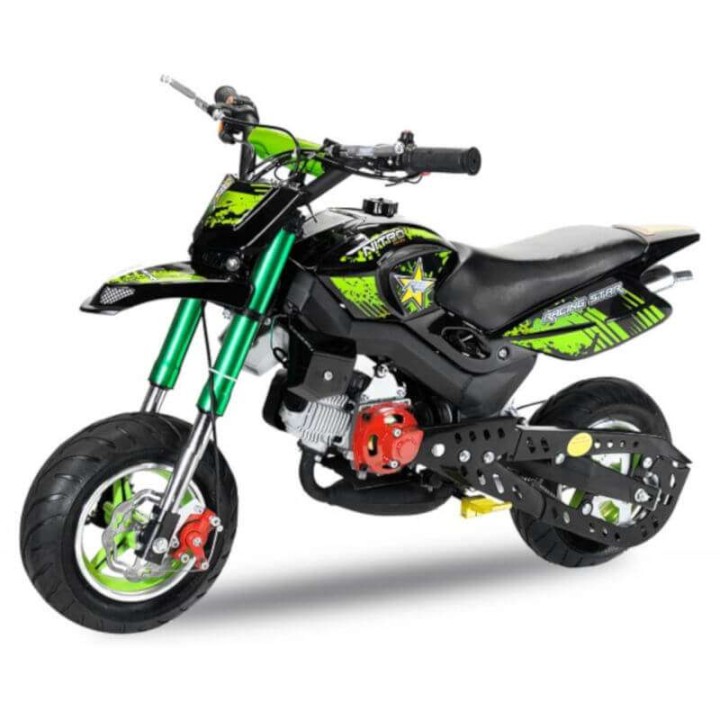 miniMoto HOBBIT 6 49cc minimotos baratas infantiles estilo minimotard