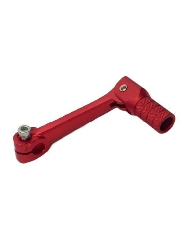 Aluminium short gear lever Red