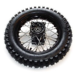 Rueda trasera completa 12" 2