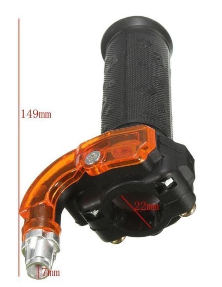 Puño acelerador minimoto gasolina