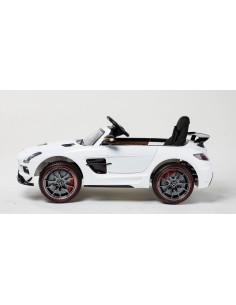 Electric car Mercedes SLS AMG White 2