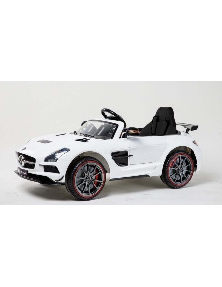 Electric car Mercedes SLS AMG BLACK
