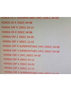 Acople disco freno 320mm Honda 2