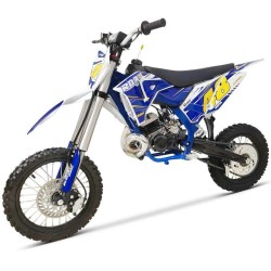Pit bike 50cc Roan 50K 14-12 minimoto infantil de 9 CV arranque manual 2