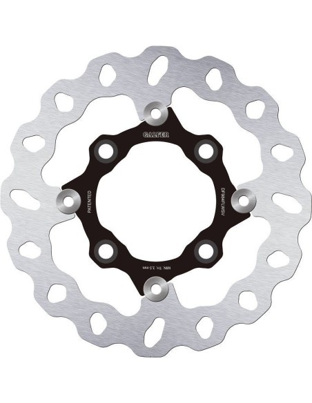 Brake disc floating GALFER fixed 4 hole