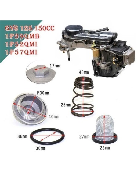 Kit reemplaze oil filter