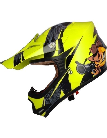 Helmet shiro MTR MX-306 fluor