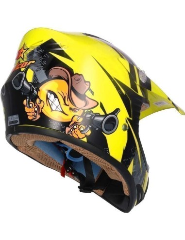 Helmet shiro MTR MX-306 fluor