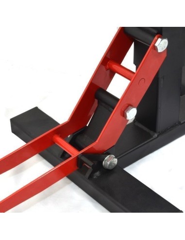 Steel adjustable bike stand