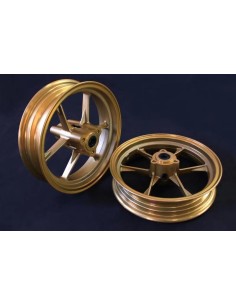 Llantas MTR ultraligeras doradas