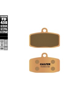 Brake pads GALFER formula brake