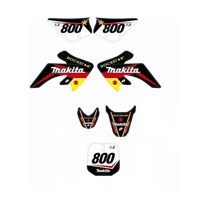 Adhesivos Makita Rock Star CRF50