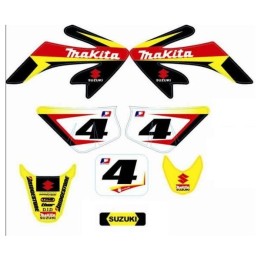Adhesivos Pitbike Suzuki Makita CRF50
