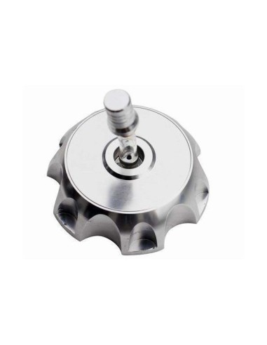 Tank cap aluminum color