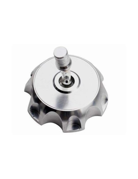 Tank cap aluminum color