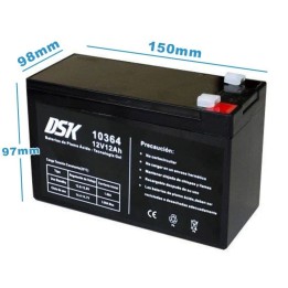 Bateria Gel 12v 15ah Patinete