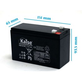 Bateria AGM 12V 7.2Ah Kaise