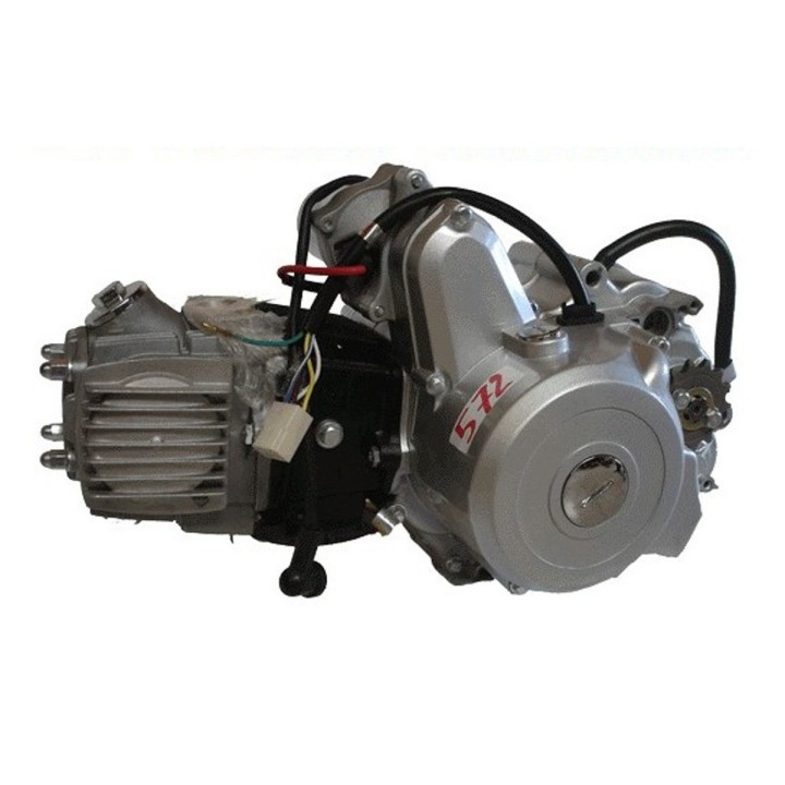 Motor 125cc con marcha atrás semi-automático