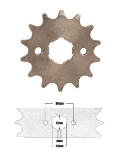 Front sprocket pit bike 2
