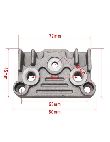 Fitting for cnc oil radiator