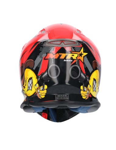 Helmet shiro MTR MX-306 red