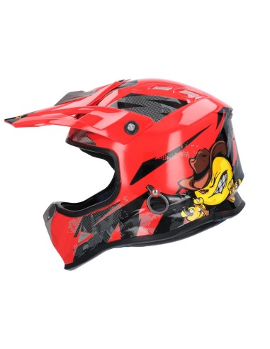 Casco shiro MTR MX-306 rojo