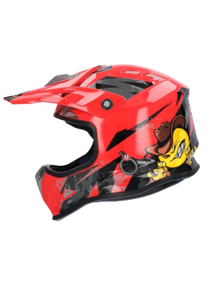 Helmet shiro MTR MX-306 red