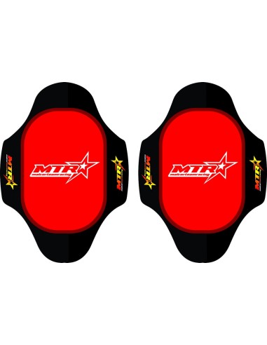 RED universal sliders for road suits