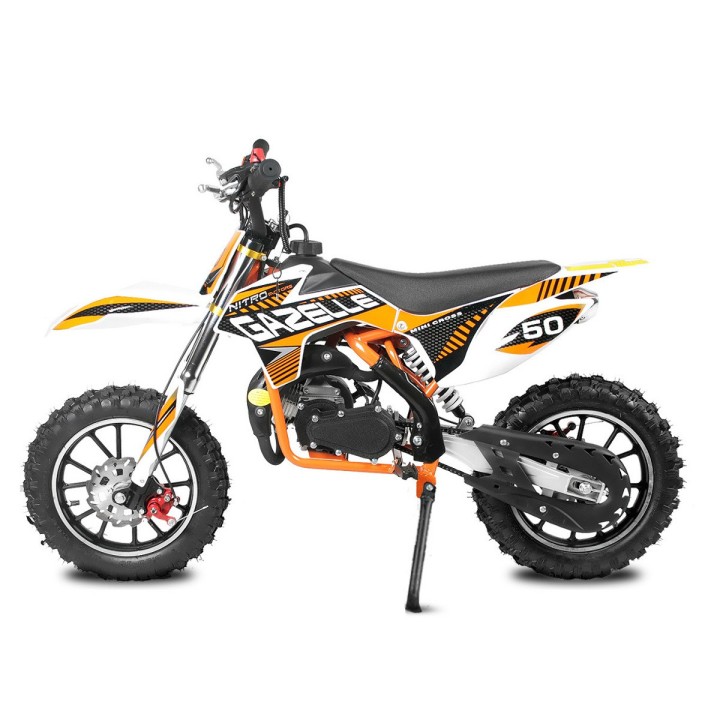 miniMoto Cross infantil gazelle 49cc con carburador de 15 mm miniCross