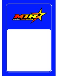 Cartel para precios MTR