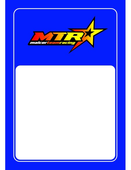 Cartel para precios MTR