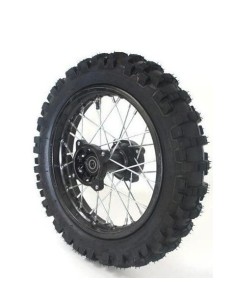 Complete rear wheel 12''