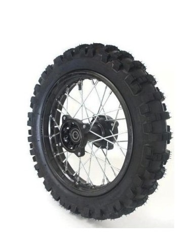 Complete rear wheel 12''