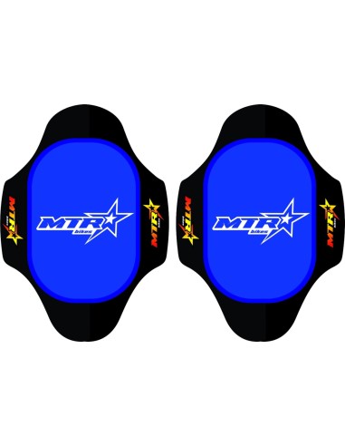 BLUE universal sliders for road suits