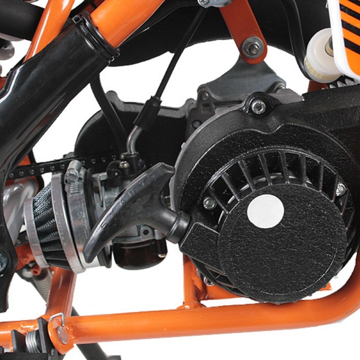 miniMoto Cross infantil Gazelle 49cc con encendido electrico y tirador