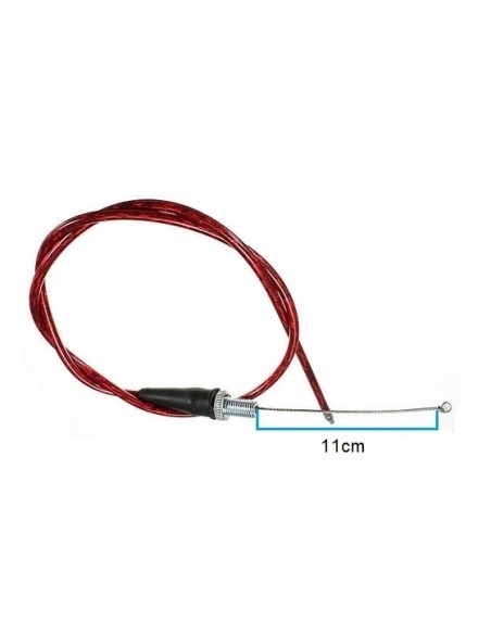 Cable acelerador rojo para puño rapido