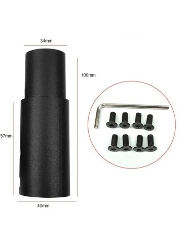 Extension barra manillar patinete xiaomi m365