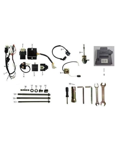 Centralita ECU Adventure 125cc