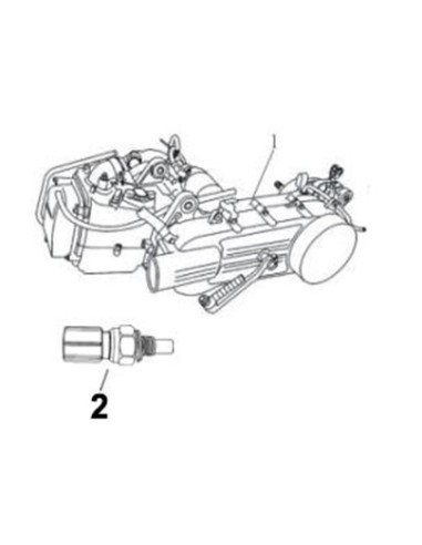 Pata de arranque MCT 125 E4