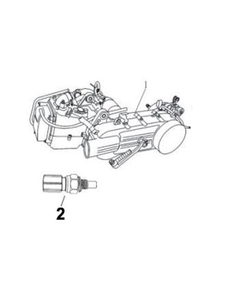 Pata de arranque MCT 125 E4