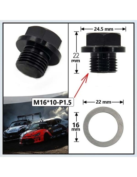 Tornillo llenado aceite motor morini