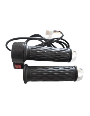 Grips with throttle for harley skateboard