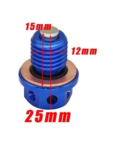 Magnetic drain plug cnc