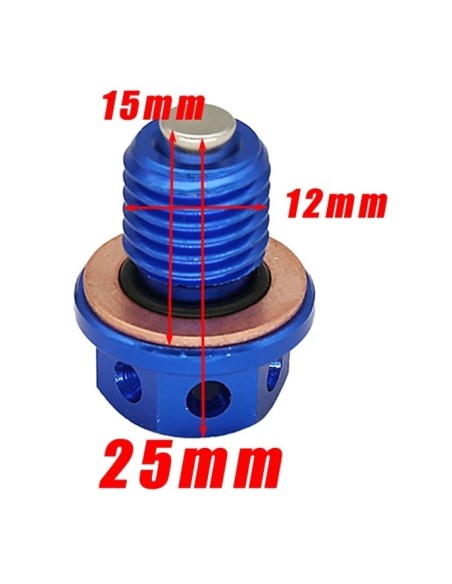 Magnetic drain plug cnc